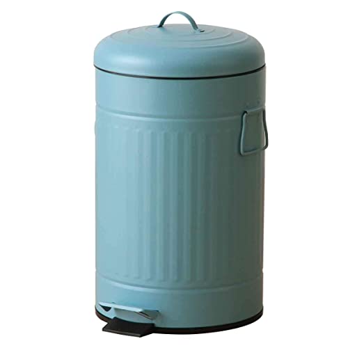 ◆未使用◆ 昭和レトロ　ペダル式ゴミ箱　ヴィンテージ　レトロモダン　アンティーク bucket_ll_01-3.jpg